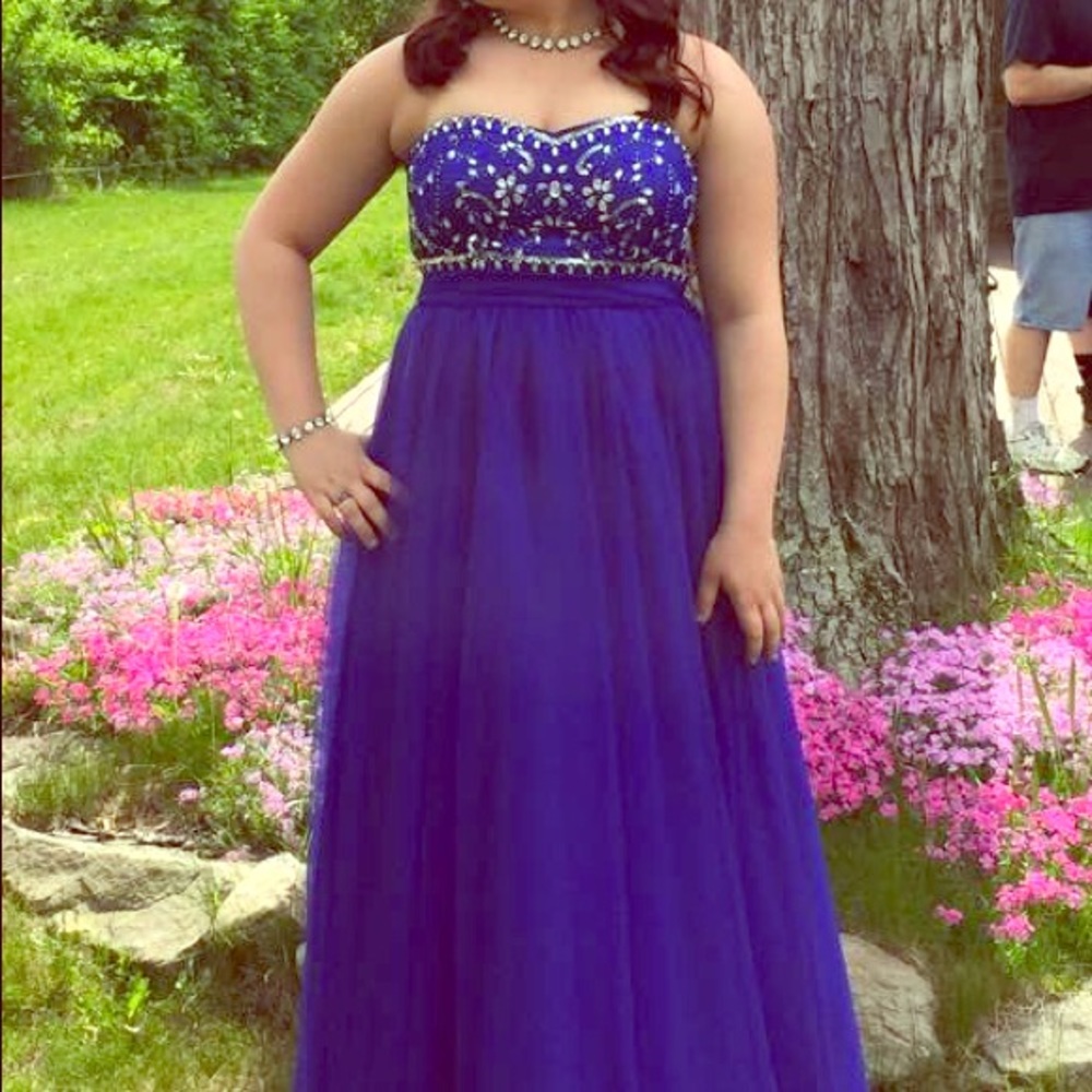 Royal Blue Prom Dress